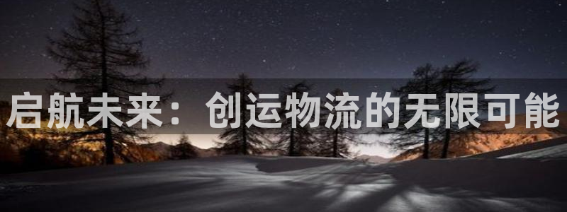 豪门国际技巧：启航未来：创运物流的无